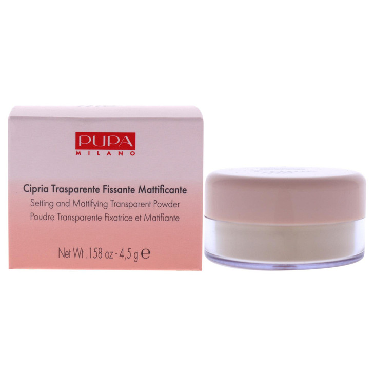 Setting Powder 001 Translucent by Pupa Milano for Women 0158 oz Powder