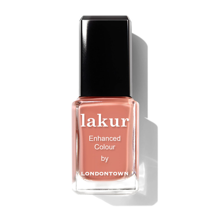 LONDONTOWN Terracotta Pink Glossy Creme Nail Polish Pressed Petals lakur Vegan ChipResistant LongLasting Nail Lacquer 04