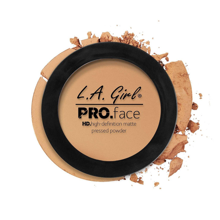 LA Girl ProFace Matte Pressed Powder Medium Beige GPP609