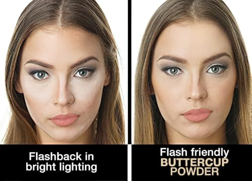 Sacha BUTTERCUP Light Setting Powder No Ashy Flashback Blurs Fine Lines and Pores Loose Translucent Face Powder to Set M