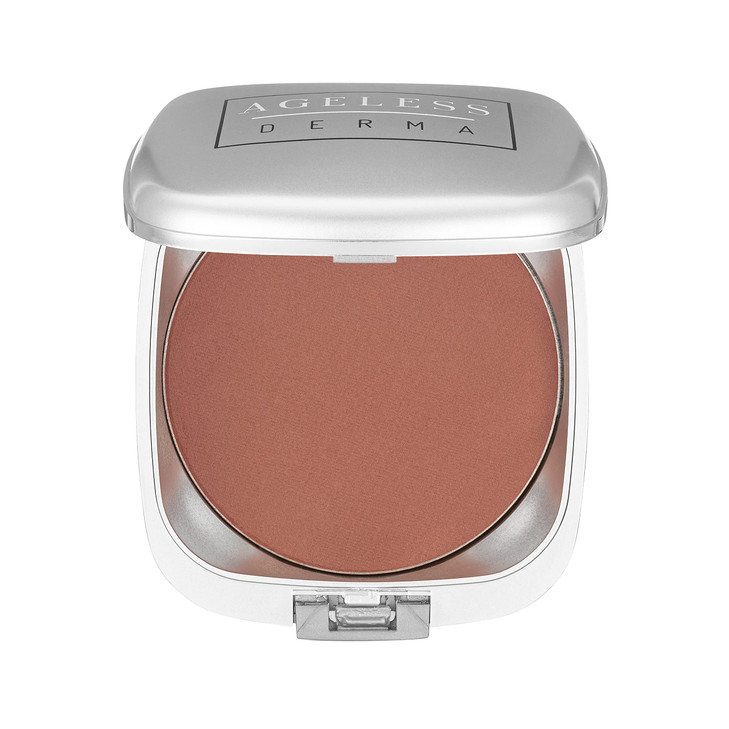Ageless Derma Matte Mineral Face Bronzer Powder Natural Berry