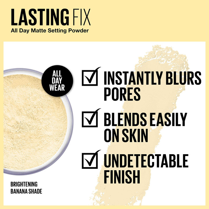 Maybelline Banana Powder Loose Setting Face Powder Shade 10 1 Count