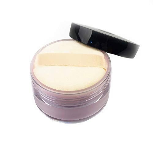Mallofusa Translucent Loose Face Powder Makeup Palette Oil Control Loose Setting Powder Foundation Warm Pink 4