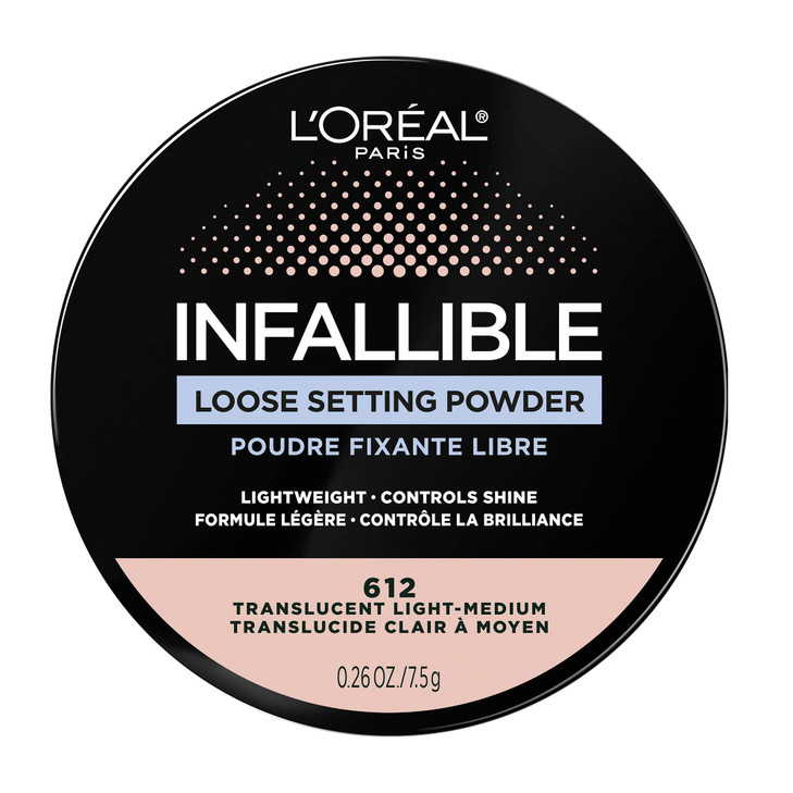 LOreal Paris Infallible Tinted Loose Setting Powders Matte Finish Lightweight No White Cast 2 Shades From Light To Deep