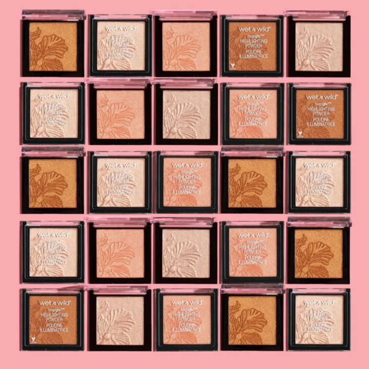 wet n wild MegaGlo Highlighting Powder Warm Gold Golden Flower Crown