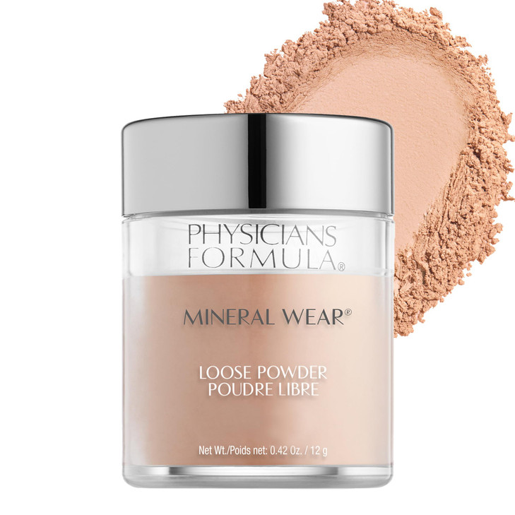 Physicians Formula Mineral Wear TalcFree Loose Powder Creamy Natural Dermatologist Tested Clinically Tested