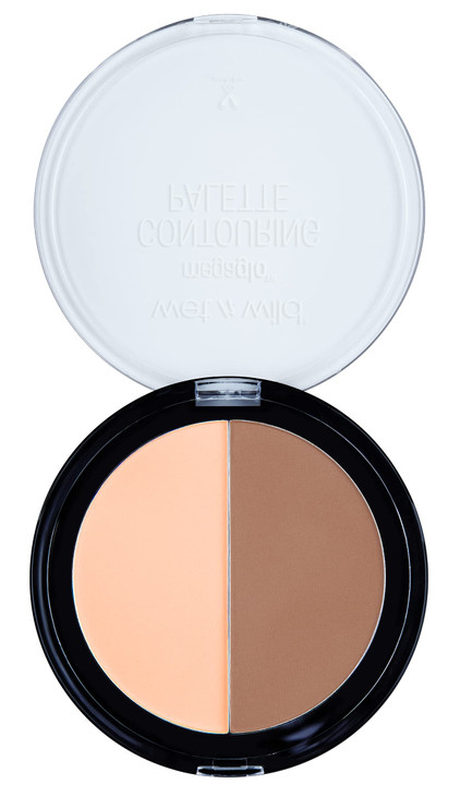 wet n wild MegaGlo Contour Palette Dulce De Leche Contouring Powder Face Kit Flawlessly Sculpted Face
