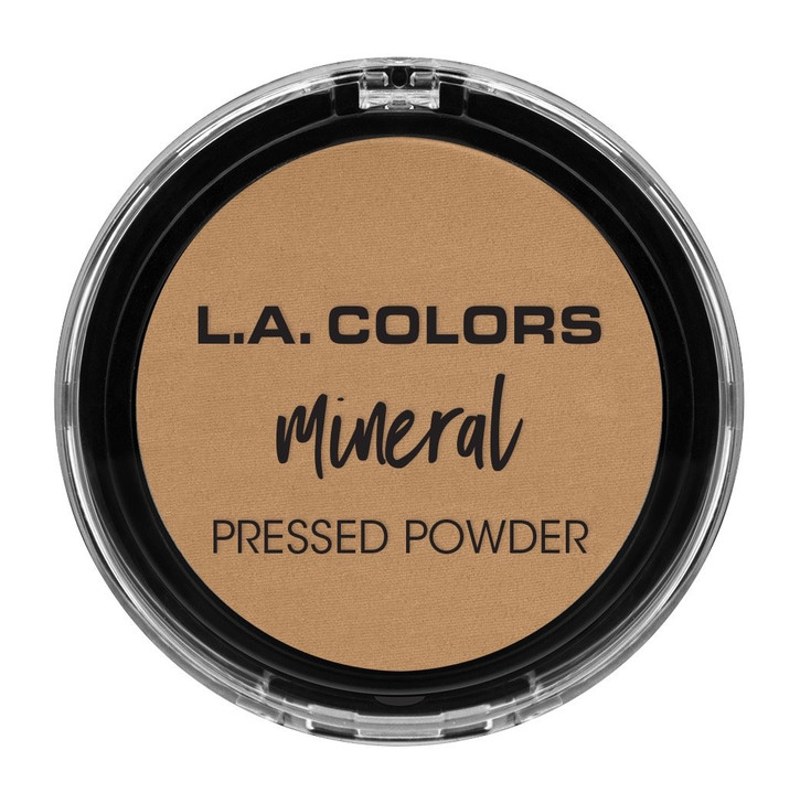 LA COLORS Mineral Pressed Powder Warm Caramel CMP378