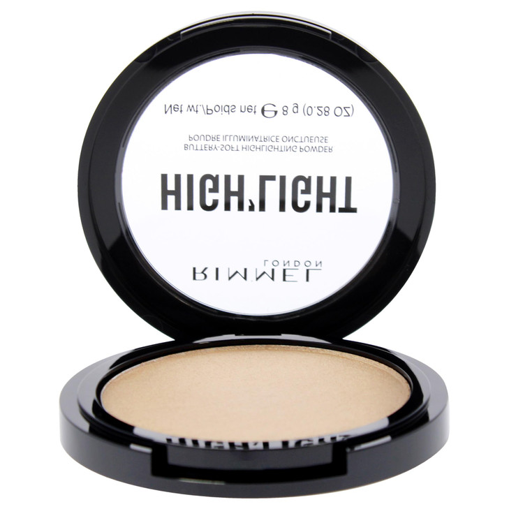 Rimmel London HighLight 001 Stardust Highlighter Weightless Texture ButterySoft Formula Buildable 028oz