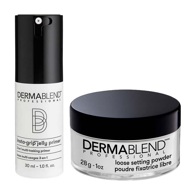 Dermablend Loose Setting Powder Face Powder Makeup Finishing Powder Mattifying Finish and Shine Control