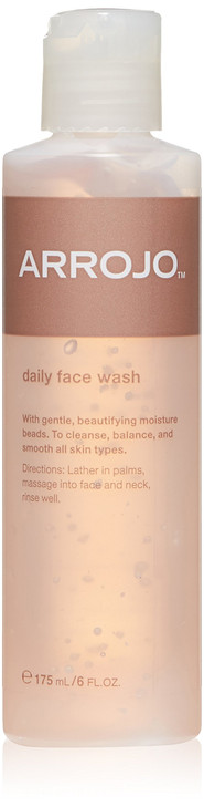 ARROJO Daily Facial Cleanser Hydrating Face Wash for Women Men Face Cleanser w Moisture Beads Minerals Cleansing Balanci
