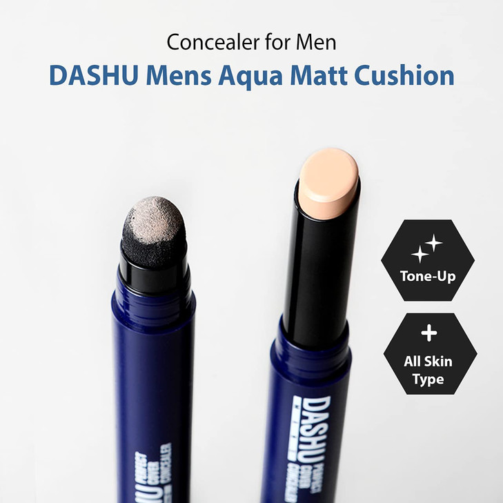 DASHU Perfect Cover Concealer Full Coverage Contour Stick Makeup wAll Day Hydration 2In1 Easy Precision Eye Concealer St