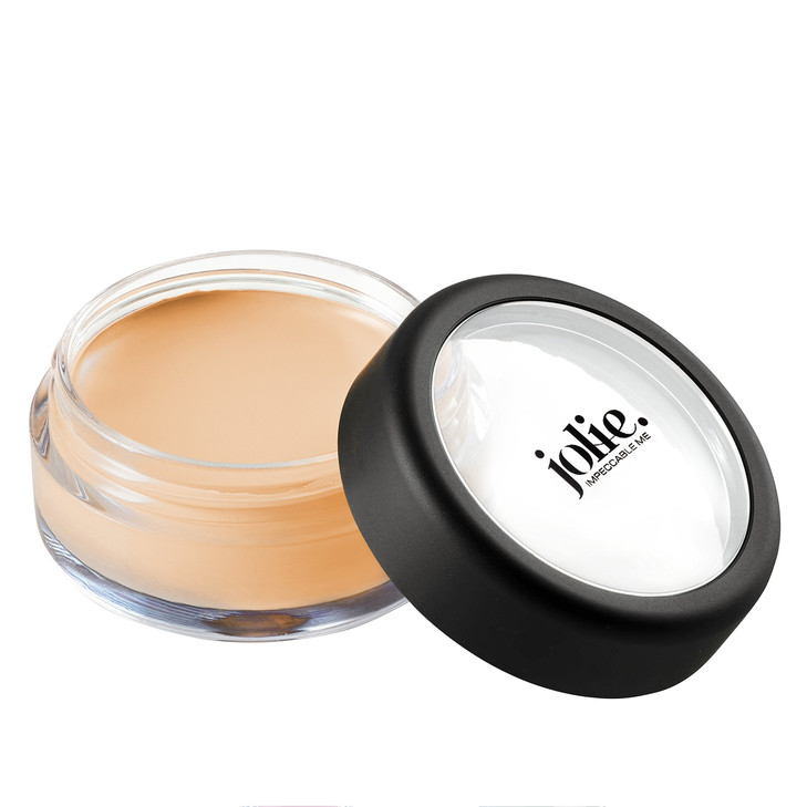 Jolie Total Coverage Conceal Under Eye Facial Cream Balm Creme Concealer Pot Medium Neutral