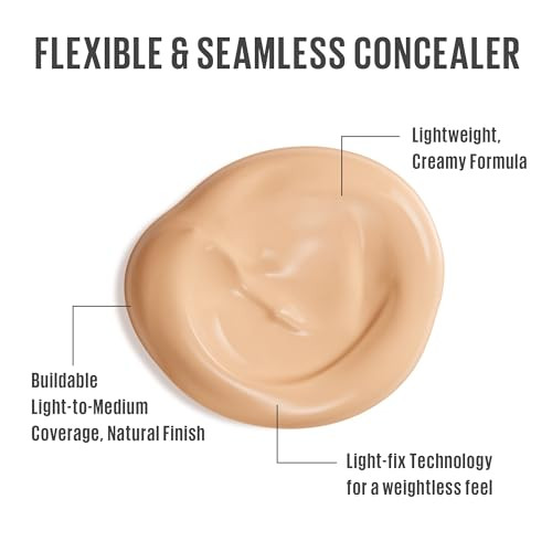 KAJA Liquid Concealer Dont Settle 04 Waffles with Aqua Ceramide Hydrating Buildable Lightweight Seamless Coverage Dark C