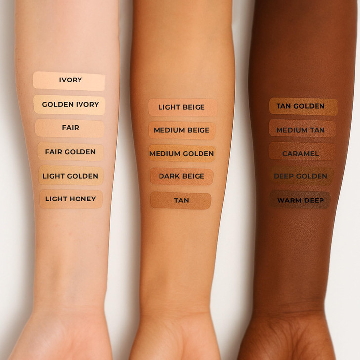 AmazingCosmetics Amazing Concealer multipurpose full coverage concealer 02 oz Tan Golden