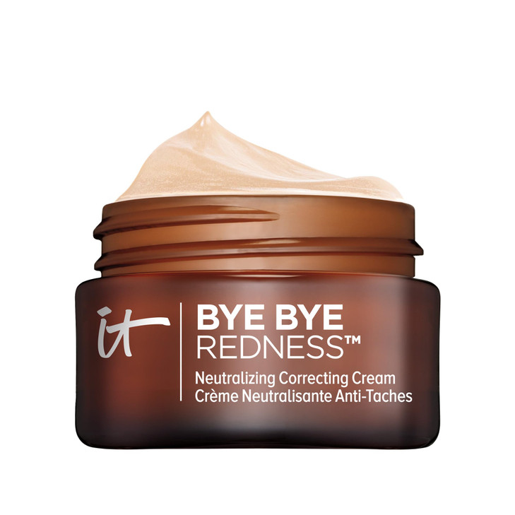 IT Cosmetics Bye Bye Redness Full Coverage Color Correcting Cream Porcelain Beige Redness Neutralizing Tinted Face Moist