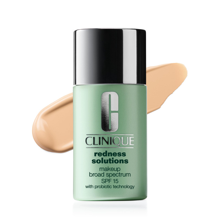 Clinique Redness Solutions Liquid Foundation Makeup Broad Spectrum SPF 15 With Probiotic Technology For RednessProne Ski