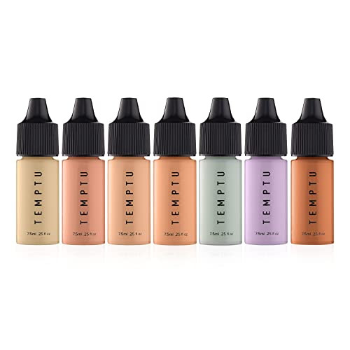 TEMPTU Perfect Canvas Airbrush Color Correctors Starter Set LongWear HighPerformance Airbrush Color Correctors Weightles