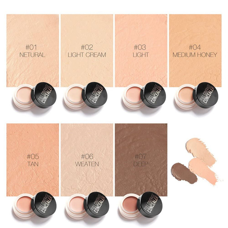 Semme Full Coverage Concealer Dark Circles Creamy Spot Correcting Concealer1