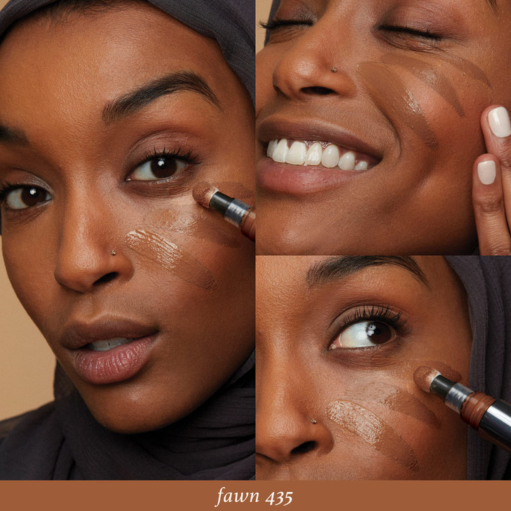 Julep Cushion Complexion Concealer Corrector Stick 435 Fawn Infused with Turmeric Hyaluronic Acid Medium Coverage Natura