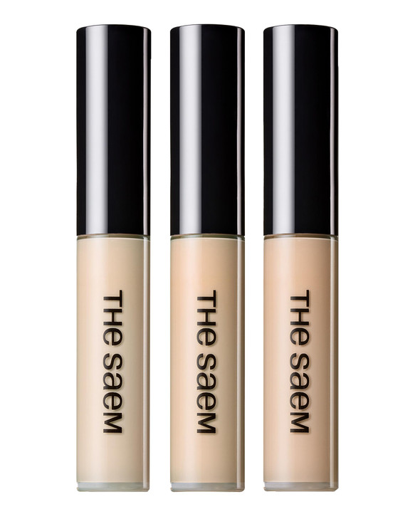 THESAEM Cover Perfection Tip Concealer 3Pack Set 1 15 2 Bundle High Coverage Long Lasting Concealer Kit Korean Makeup fo