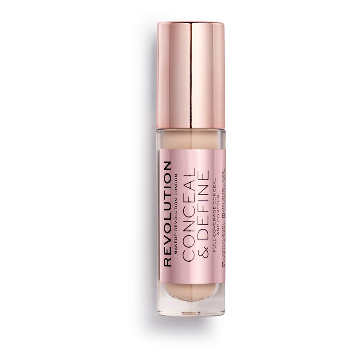 Revolution Beauty London Conceal Define Concealer Full Coverage Lightweight LongLasting Matte Finish Vegan CrueltyFree C