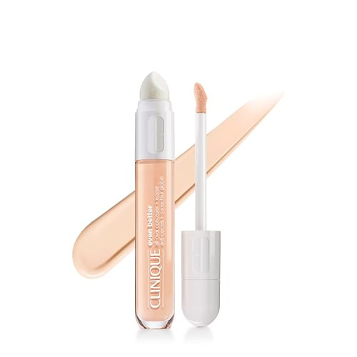Clinique Even Better AllOver Full Coverage Concealer Eraser Makeup For Dark Undereye Circles With Hyaluronic Acid Caffei