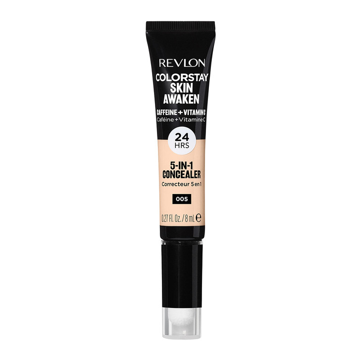 Revlon ColorStay Skin Awaken 5in1 Concealer Lightweight Creamy Longlasting Face Makeup with Caffeine Vitamin C For Imper