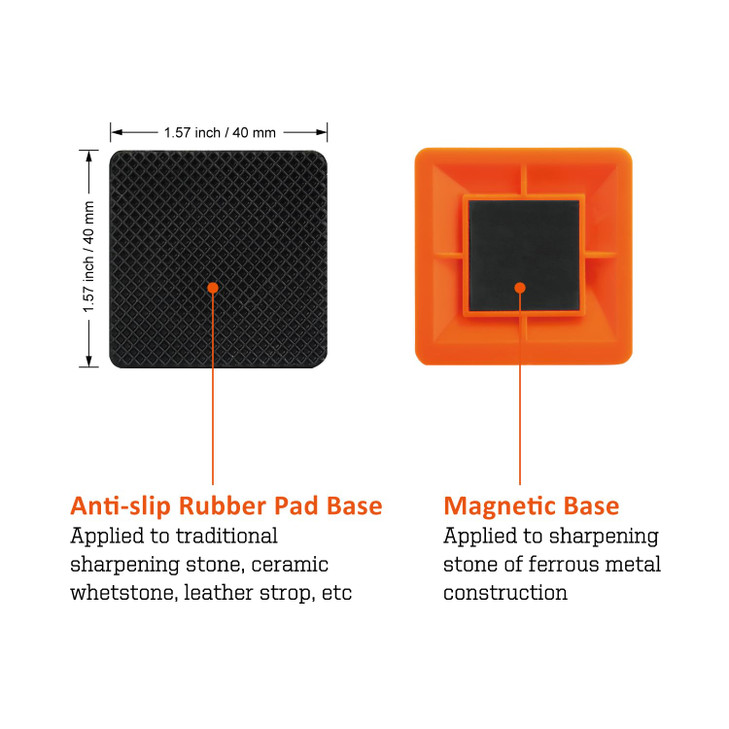 SHARPAL 196N ANGLE PYRAMID Whetstone Knife Blade Sharpener Sharpening Stone Angle Guide 2Pack 4 Universal Angles14 17 20