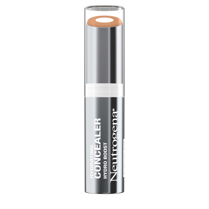 Neutrogena Hydro Boost Hydrating Concealer Stick Makeup with Hyaluronic Acid for Dry Skin Lightweight OilFree CoverUp wi