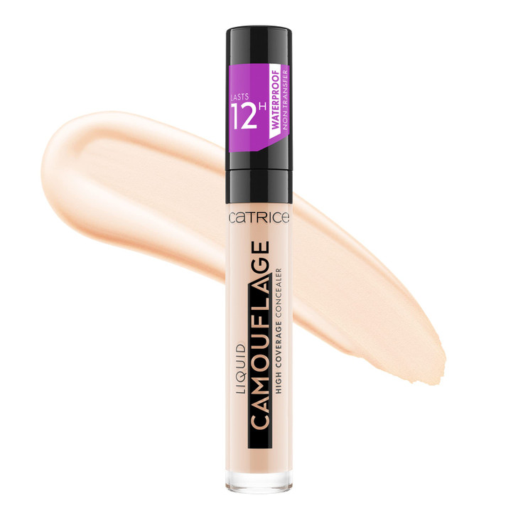 Catrice Liquid Camouflage High Coverage Concealer Ultra Long Lasting Concealer Oil Paraben Free Cruelty Free 001 Fair Iv
