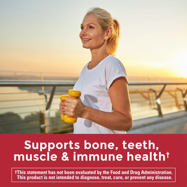 Nature Made Zero Sugar Vitamin D3 Gummies 2000 IU (50 mcg) Per Serving, Bone & Immune Support, Aspartame Free, 110 Vitamin D Gummies, 55 Day Supply