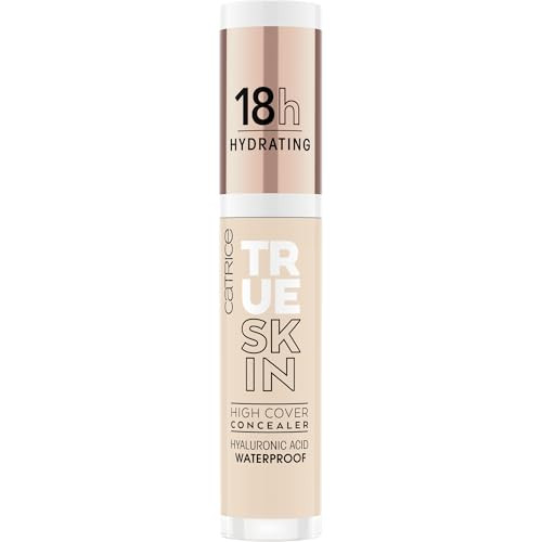 Catrice True Skin High Cover Concealer 002 Neutral Ivory Waterproof Lightweight for Soft Matte Look With Hyaluronic Acid