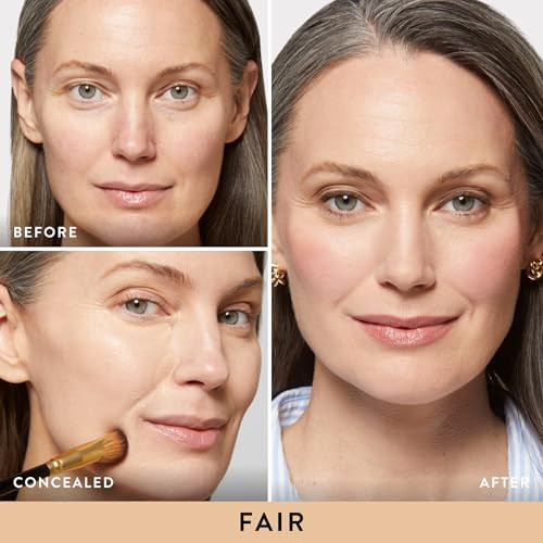 LAURA GELLER NEW YORK The Ideal Fix Concealer Fair Buildable Medium to Full Coverage Liquid Concealer Covers Under Eye D