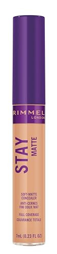 Rimmel London Stay Matte 161 Nude Concealer 24Hour Wear Shine Control Fights Free Radicals 023oz