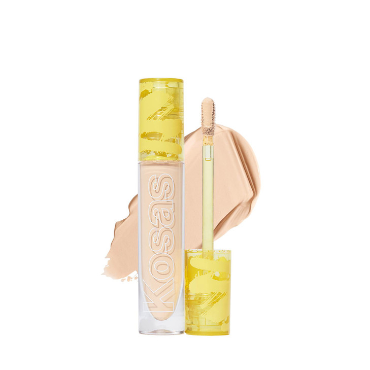 Kosas Revealer Concealer Medium Coverage Makeup with Hyaluronic Acid Conceals Dark Circles Under Eyes Dark Spots and Ble