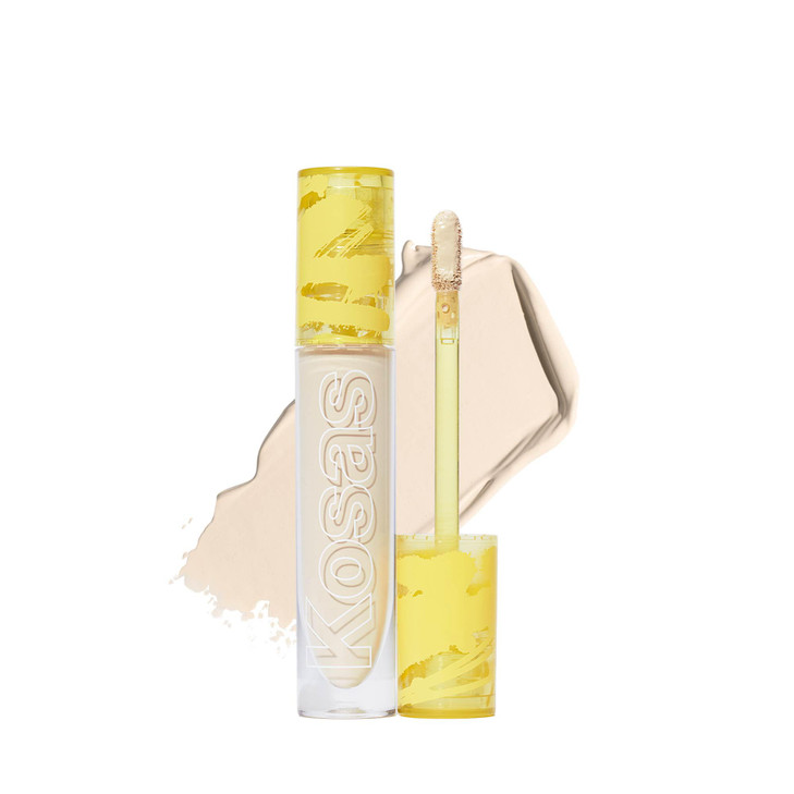 Kosas Revealer Concealer Medium Coverage Makeup with Hyaluronic Acid Conceals Dark Circles Under Eyes Dark Spots and Ble