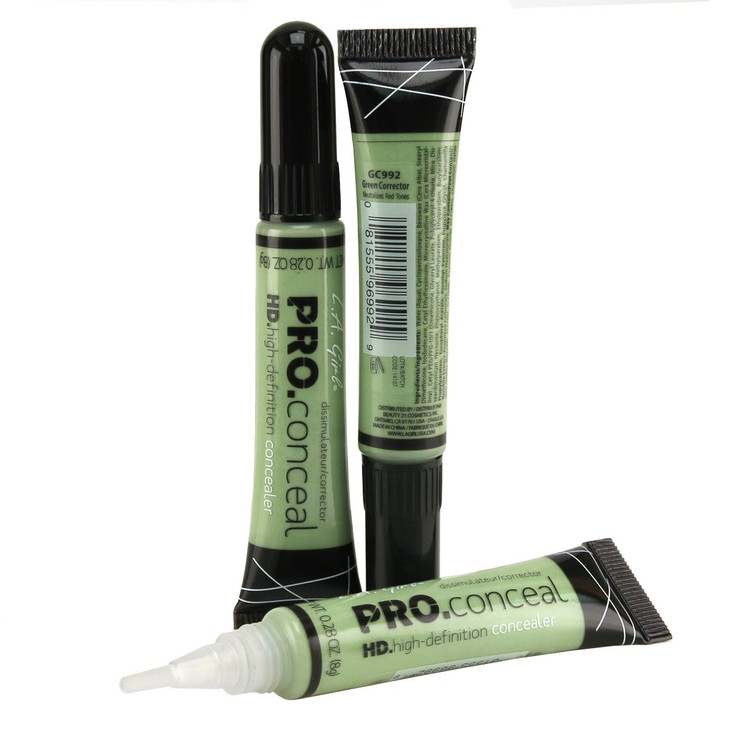 CHOOSE YOUR COLOR LA Girl HD Conceal High Definition Concealer 13 Color Choices Green