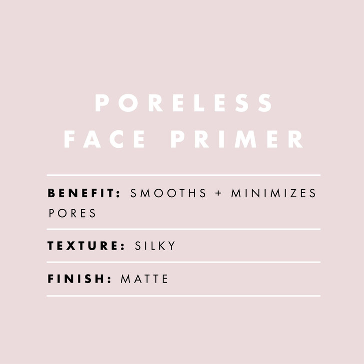 elf Poreless Face Primer SkinSmoothing Matte Makeup Base Minimizes Pores Fine Lines LongLasting Foundation Primer with T