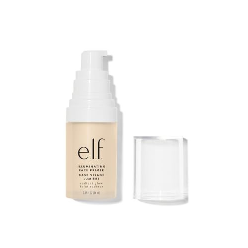elf Cosmetics Illuminating Face Primer Use as a Base for Your Makeup Leaves Skin Glowing 047 fl oz