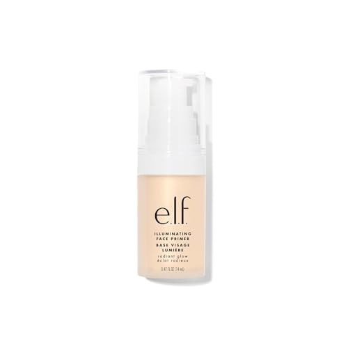 elf Cosmetics Illuminating Face Primer Use as a Base for Your Makeup Leaves Skin Glowing 047 fl oz