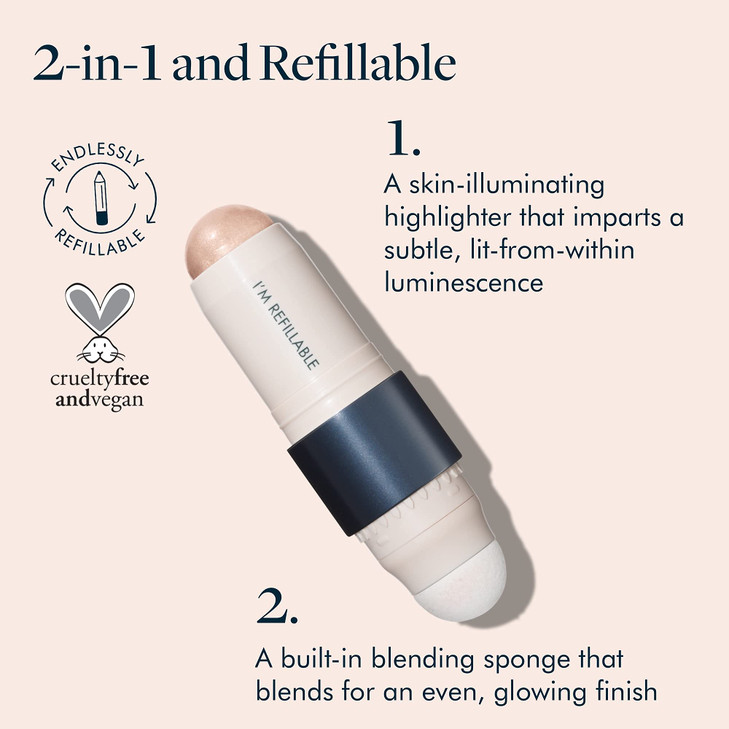trestique Highlight Stick Illuminator Makeup For Face Highlighter Makeup Stick Face Highlighter Bronzer Refillable