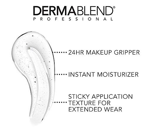 Dermablend InstaGrip Jelly Primer Face Makeup SiliconeFree Face Primer for Dry Skin Pore Minimizing with 24HR Wear 10 Fl