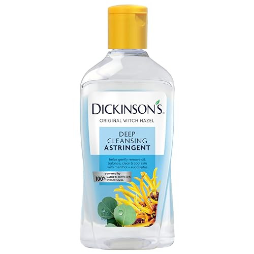 Dickinsons Original Witch Hazel Deep Cleansing Astringent 100 Natural Distilled Witch Hazel Clears Pores Removes Impurit