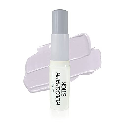Ccolor Cosmetics Holographic Face Highlighter Cream Lavender Highlighter Makeup Stick Highly Pigmented Face Highlighter