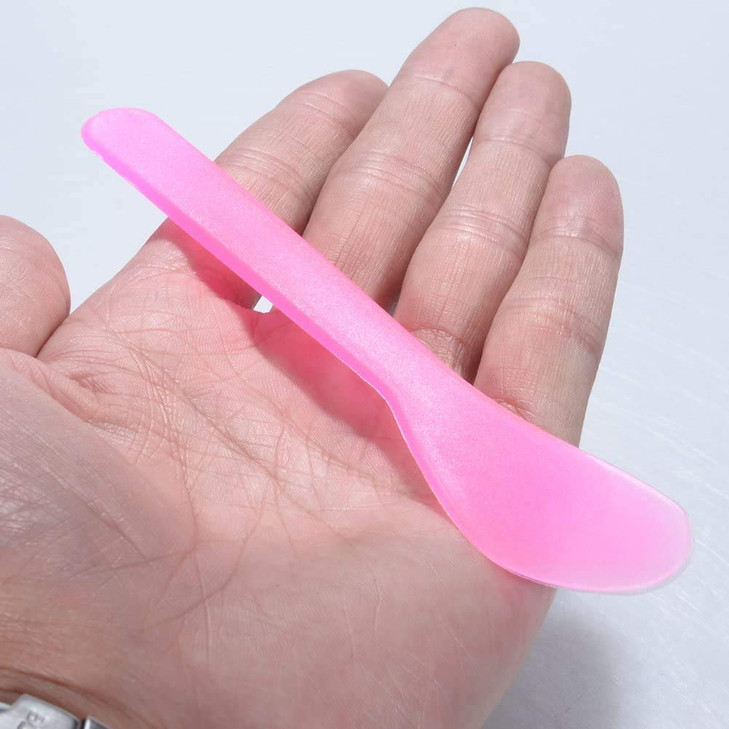 Makeup Spatulas Cosmetic Spatulas Disposable Makeup Frosted Tip Spatula Cosmetic Mask Spatulas For Mixing And Sampling M