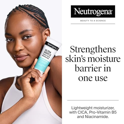 Neutrogena Fragrance Free Daily Facial Moisturizer Face Neck Moisturizer for Sensitive Skin with Vitamin B3 ProVitamin B