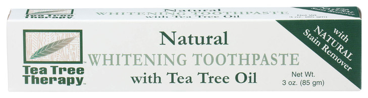 Tea Tree Therapy Natural Whitening Toothpaste, 3 Ounce online at globaldelivered
