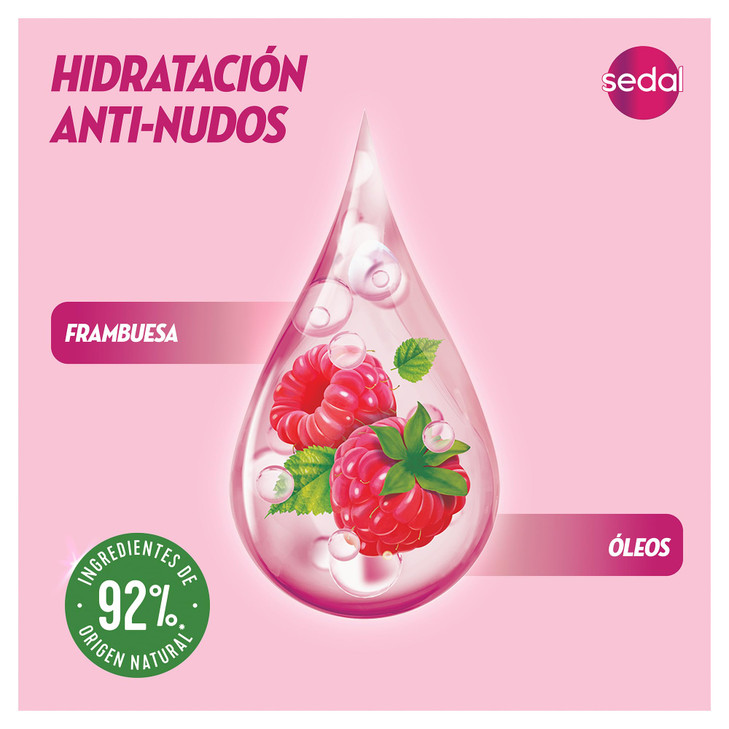 Sedal Hidratacion Anti Nudos Styling Cream 300 ml