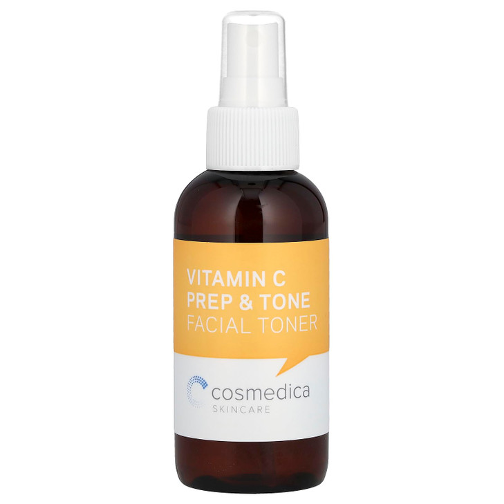 Vitamin C Prep Tone 4oz Facial Toner and Prep Minimize Pores and Remove Excess Dirt Oil and MakeUp Best Vitamin C for Sk